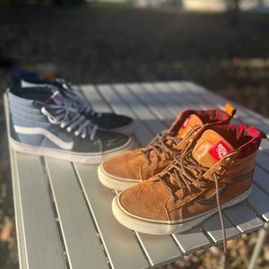 Pair of VANS high sneakers.
